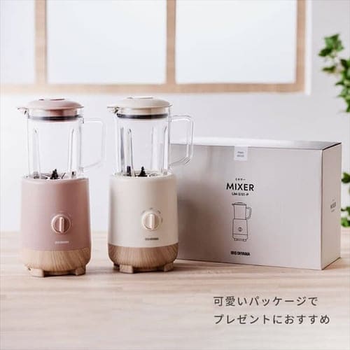ミキサー 1000ml 氷対応 静音 IJM-S101-C アイボリー