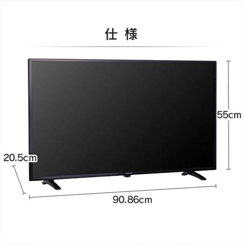 テレビ 40V型 LUCA LT-40E420B