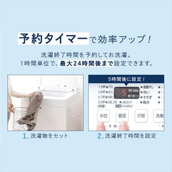 洗濯機 10.0kg 洗剤自動投入 IAW-T1001
