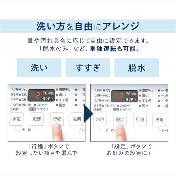 洗濯機 10.0kg 洗剤自動投入 IAW-T1001