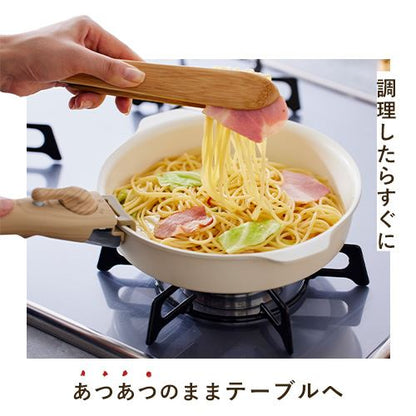 フライパン 12点セット お皿になるフライパン DPAN-12S アイボリー