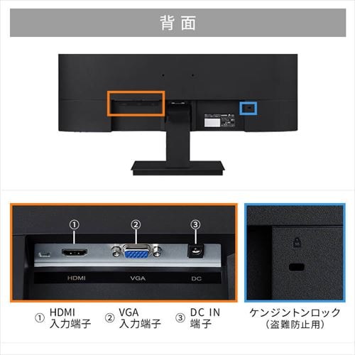 液晶ディスプレイ 27インチ LUCA ILD-D27FHH-B