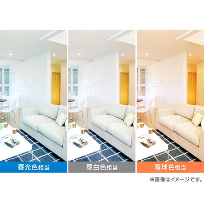【2個セット】LED電球 E17口金 広配光タイプ 60W形相当 昼白色 密閉形器具対応 LDA7N-G-E17-6T62P
