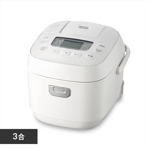 炊飯器 3合 マイコン 50銘柄炊き RC-MEA30-W 極厚火釜 ホワイト