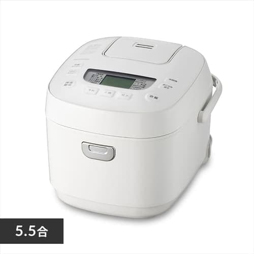 炊飯器 5.5合 マイコン 50銘柄炊き RC-MEA50-W 極厚火釜 ホワイト