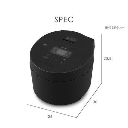 炊飯器 5.5合 IH RC-ISA50-W ホワイト