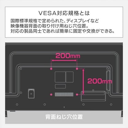 液晶ディスプレイ 50インチ LUCA ILD-B50UHDS-B