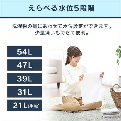 洗濯機 7.0kg スプラウォッシュ IAW-T705E-W