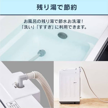 洗濯機 8.0kg スプラウォッシュ IAW-T804E-W