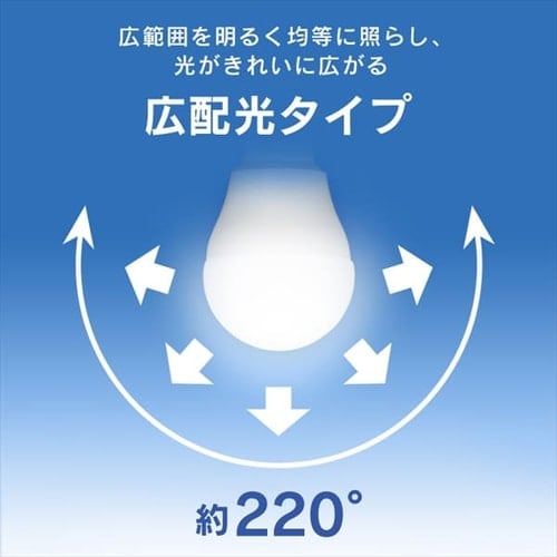 LED電球 E26口金 広配光タイプ 100W形相当 電球色 密閉形器具対応 断熱材施工器具対応 LDA12L-G-10T8