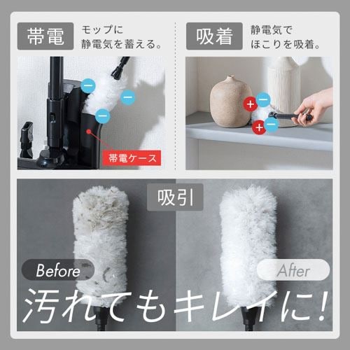掃除機 コードレス サイクロン 自走式 SCD-185P-W ホワイト